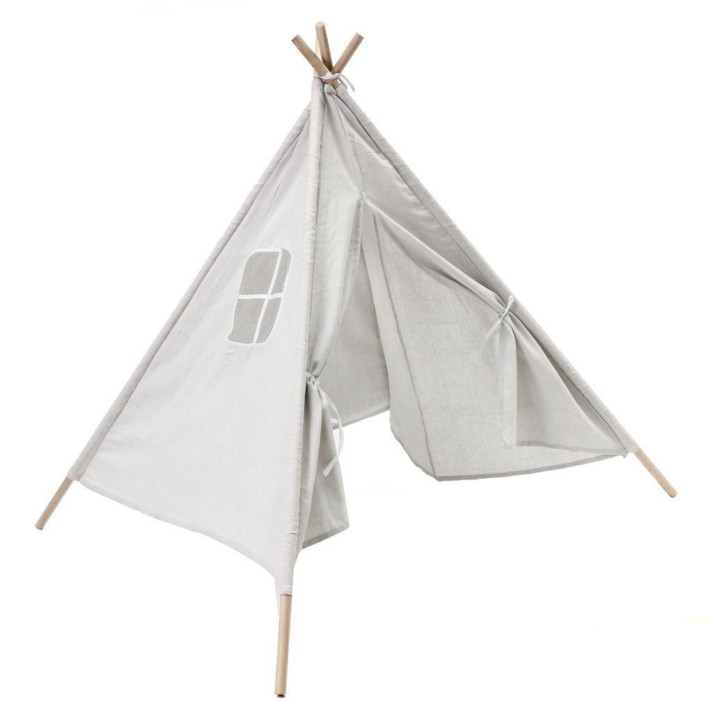 New Tipi tent for kids Play-Tent Teepee House Wigwam Room Children's Tent Game-House Triangle Teepee Canvas Sleeping Dome