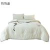Yiyiai 100% Cotton Jacquard Sateen Winter Quilt