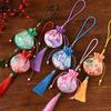 Ping An Cultural Scenic Amulet: Hanfu Style Sachet Pendant for Safety and Luck