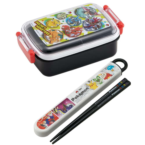 Skater Chopsticks 16.5cm Chopstick Box Set Pokemon 23 New Children's Antibacterial Made in Japan ABS2AMAG-A