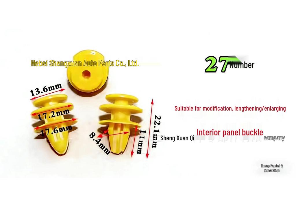 Universal Nylon Door Panel & Trim Fixing Clip for Cars