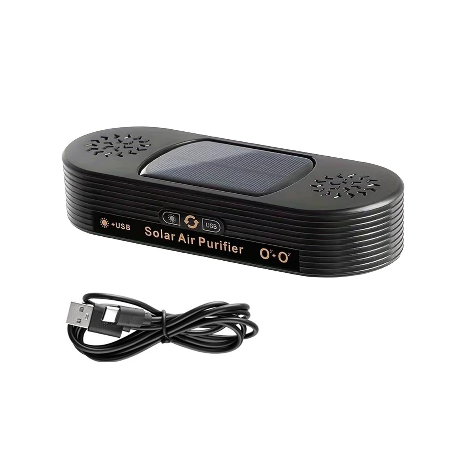 

Автомобильные очистители воздуха с отрицательными ионами, тихие очистители воздуха с питанием от USB/солнечной энергии для дома, автомобиля, офиса, от аллергии, для домашних животных, от пыли, волос, запахов