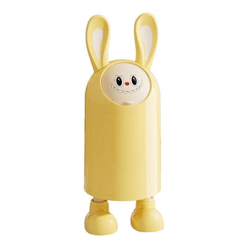 Pin Huan Cartoon Long-Eared Standing Trash Can