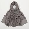 Solid Cotton Modal Hijab For Women Muslim Scarf Big Size Shawls Foulard Islam Head Wraps Headscarves Ramadan Scarves 190*85cm