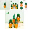 St.patrick's Day Decoration Gnomes Plush Toy Shamrock Faceless Gonk