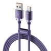 Tuqi PD100W Fast Charging Aluminum Alloy Dual Type-C Braided Data Cable for Huawei, Apple, and other 15 Mobile Phones.