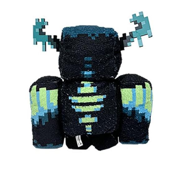 Minecraft Fluffy Warden Big Plush Sitting Includes Toy Diamond Toy, Pose,