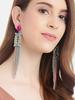 Women's Jewellery Earrings Crystal Tassel Handmade Earrings for Girls and Women