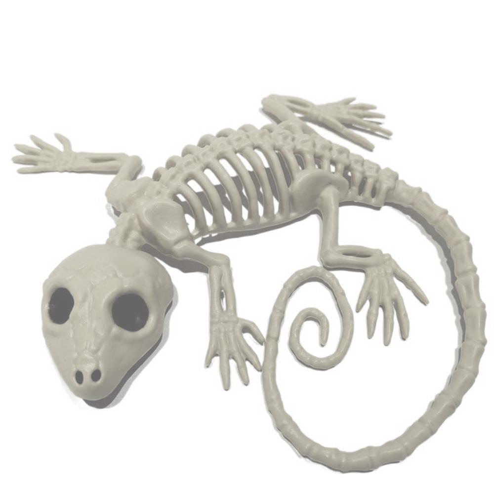 Cat Halloween Animal Skeleton Snake Skeleton Model Creative Halloween Bats Skeleton Haunted House