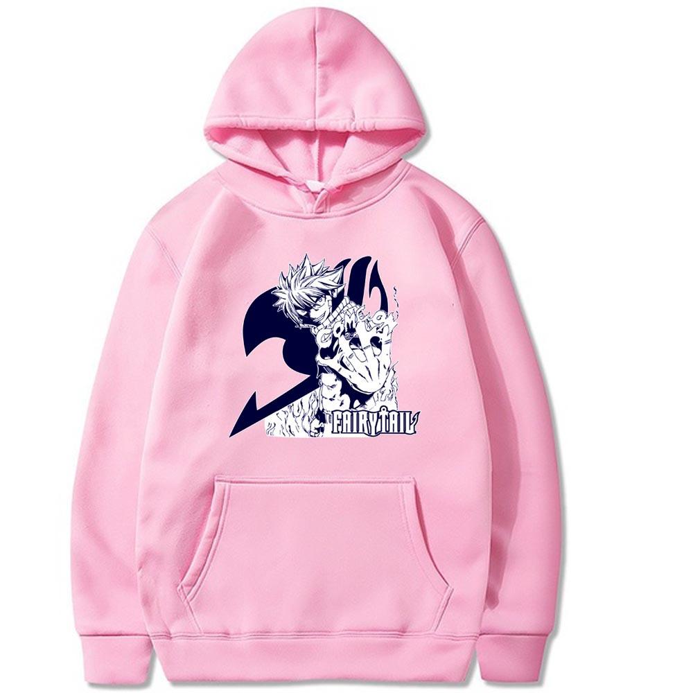 

Японская Анимация Fairy Tail С Принтом Мужская Толстовка Y2K Одежда Винтажная Мода Повседневные Унисекс Пуловеры с Длинным Рукавом 3XL