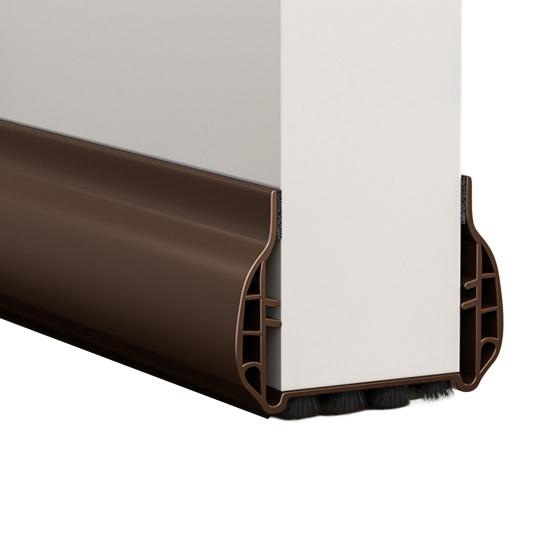 93CM Door Bottom Sealing Strip with Brush Under-Door Sweep Weather Stripping Light Noise Dust
