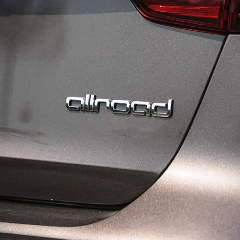 Adesivi per auto con logo allroad Per Audi a4 a6 accessori auto badge di ricambio allroad X Vader Sport logo decorazione portellone posteriore decalcomanie