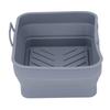 Silicone Air Cooker Pot Rectangular Fryer Liner Tray Replacement for Kitchen Cooking Accessories