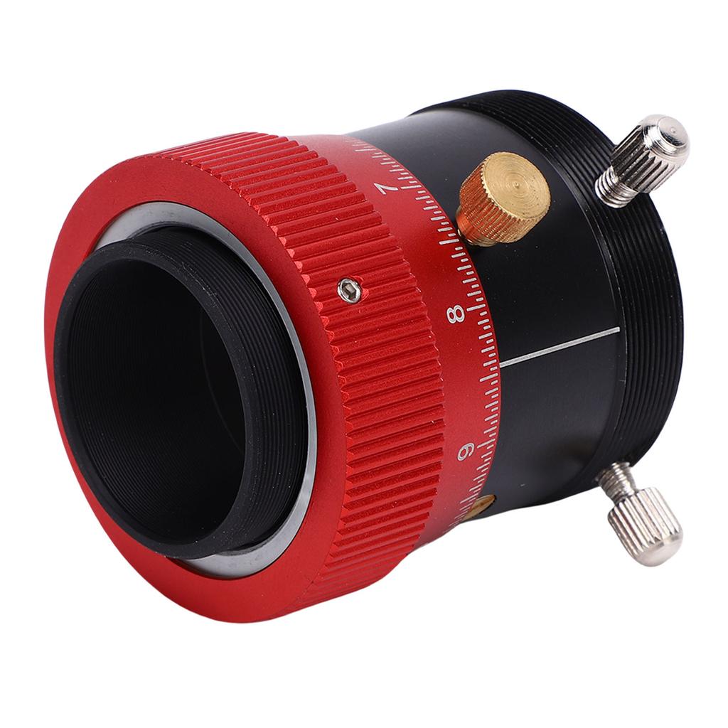 Telescope Helical Focuser 1.25 Inch Aluminum Alloy High Accuracy 10mm Focusing Stroke Double Helical Focuser for