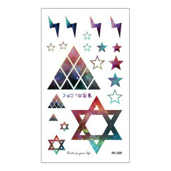 Waterproof Color Tattoo Stickers for All Ages