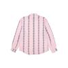 Palace FW21 Razor Sharo Shirt Chain Pattern Long Sleeve Shirt Unisex Shirts Pink P21SHT006