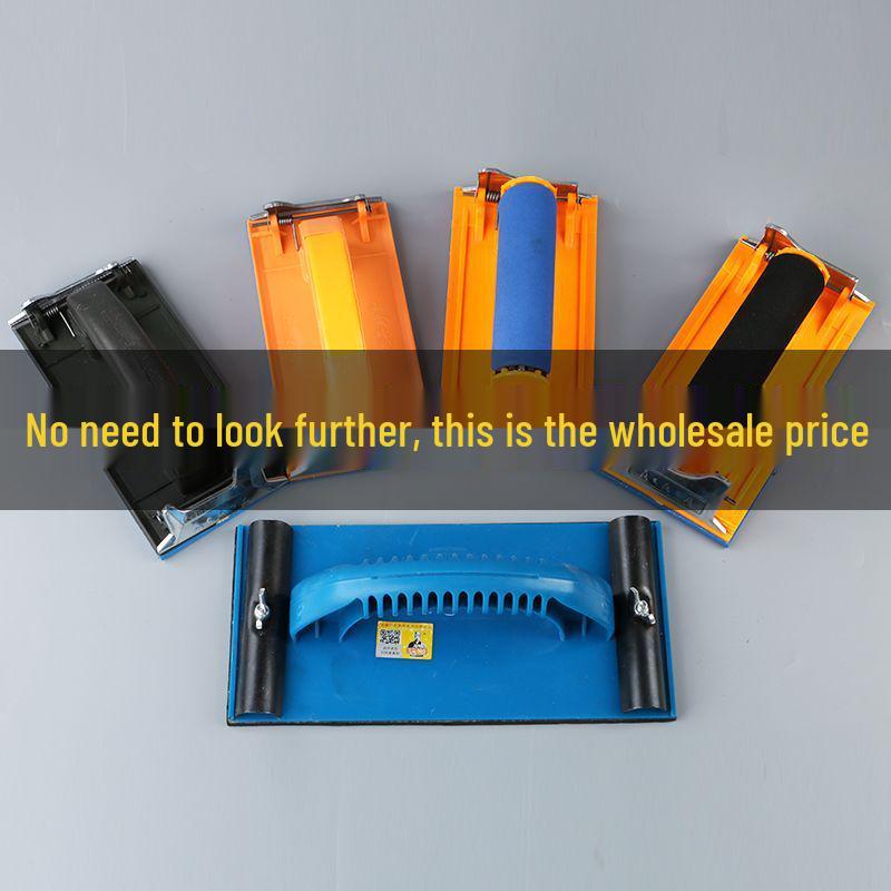Ultra-Light Sandpaper Holder and Wall Sanding Tool
