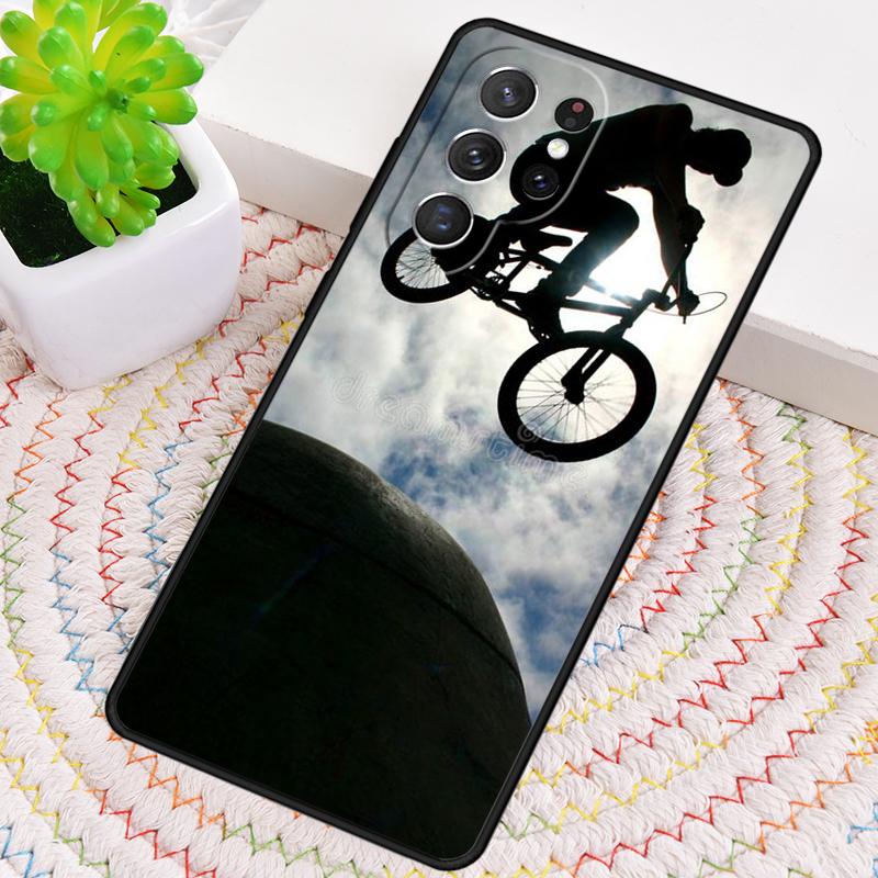 BMX Bike Extreme Sport Phone Case for Samsung Galaxy note 10 pro S26 Ultra S23 S24 FE S25 S21 S22 PLUS shockproof Cove
