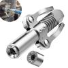 1pc Grease Nozzle Stainless Steel Double Handle High Pressure Locking Pliers Grease Nozzle Grease Auto Repair ToolsGood product