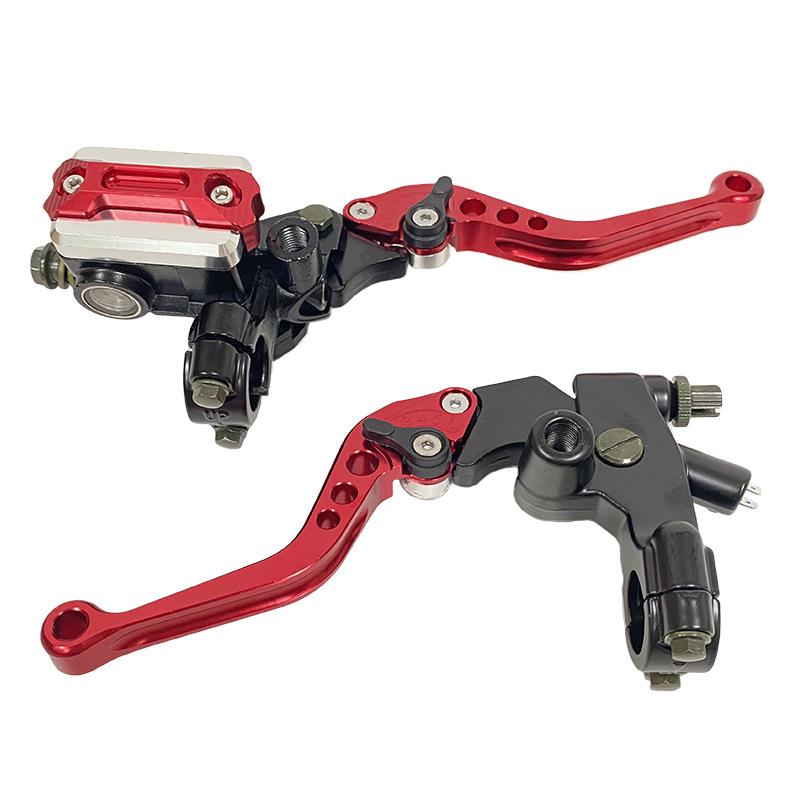 Zestaw dźwigni hamulca i sprzęgła motocyklowego CNC z zespołem pompy hydraulicznej