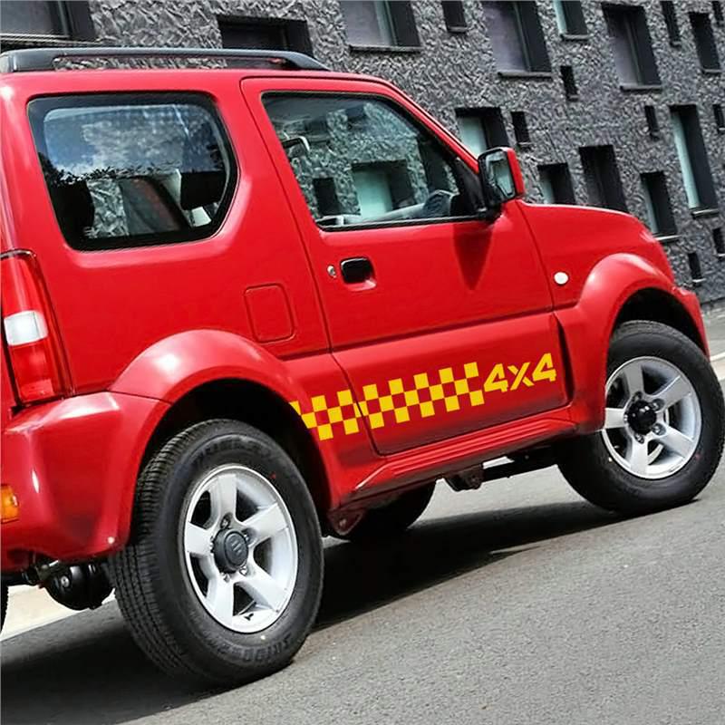 Suzuki Jimny Car Body Side Skirt Decorative Stickers