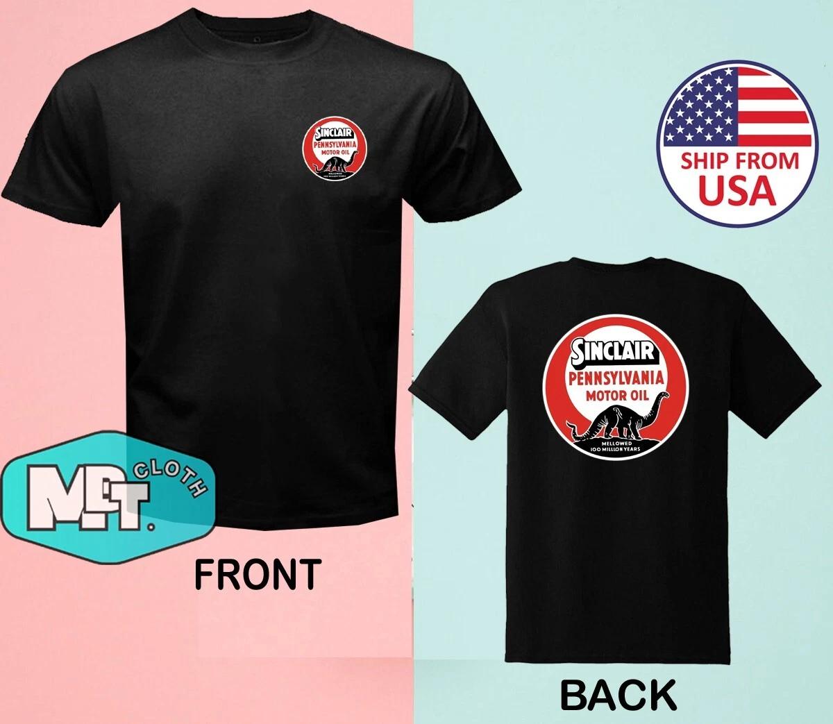 Sinclair Motor OIL Men s Black Size S-5XL XL