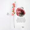 1pc 76cm Artificial Bougainvillea Flower Garland Floor Mounted Vine for Outdoor Wall Arch Wedding Centerpieces Decoration Flower