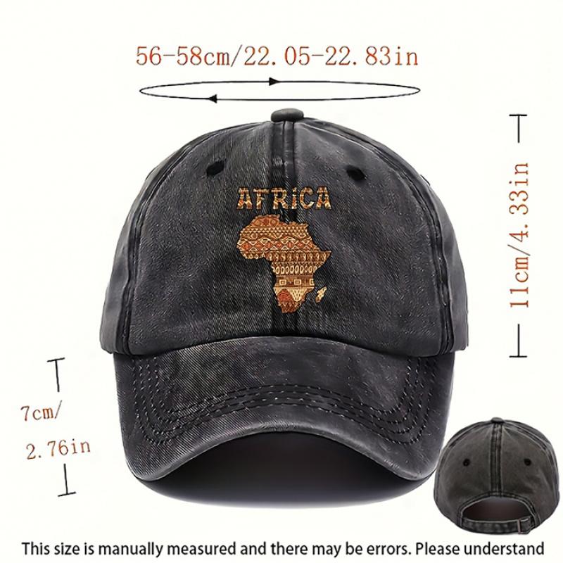 a Hat Featuring an Africa Map Design Suitable for Women And Men This Fashionable Trucker Cap Is Breathable And Adjustable Mak