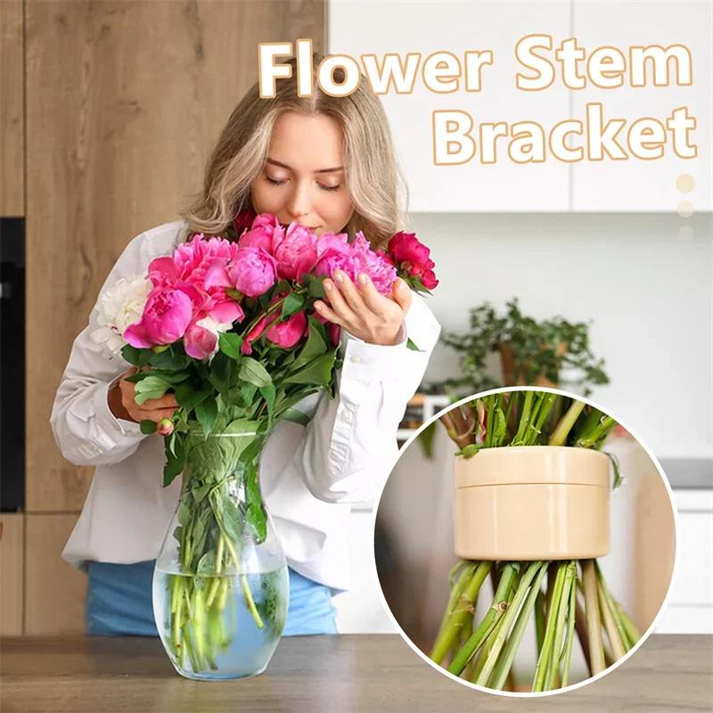 Spiral Ikebana Stem Holder Sturdy Clear Flower Arrangement Holder DIY Floral Art Accessory Table Centerpiece for Party Wedding