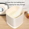 User Friendly Food Storage Box Rice Dispenser Airtight Seal for Flour  Grains Cereal and Pet Dog Cats Bird Food Storage