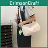 Schicke koreanische Nylon-Umhängetasche Stilvolle kleine Umhängetasche für Mädchen Trendiges Design