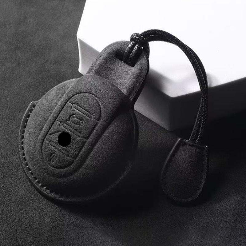 

Leather Car Key Shell Fob Cover Keychain For Bmw Mini Cooper S One Jcw F54 F55 F56 F57 F60 Clubman Countryman Key Case Protector