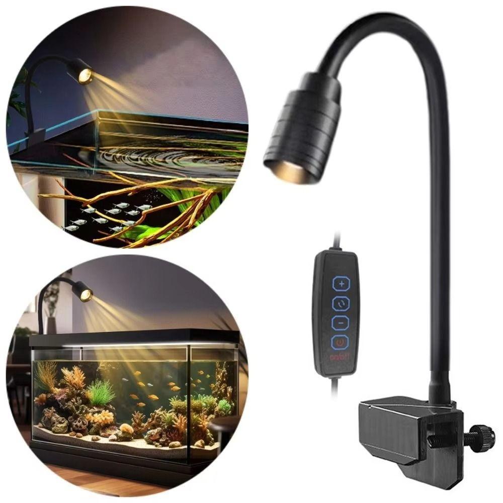 Adjustable Fish Tank Clip Lamp USB Fish Tank Lights New LED Aquarium Light  Home Decorations