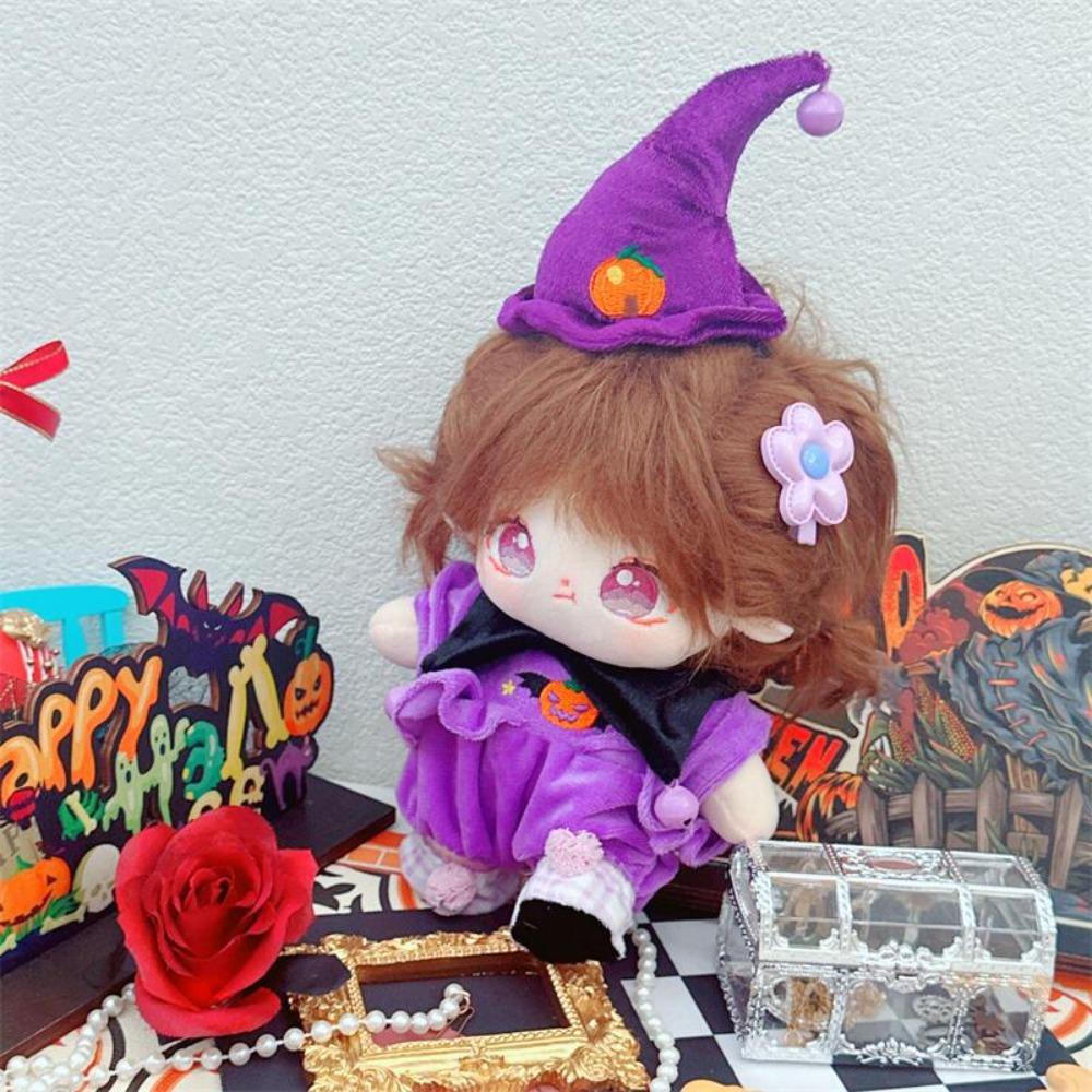 Stuffed Doll Halloween Doll Suit Soft Doll Pumpkin Custom Suit Clothes  Anime Star Dolls