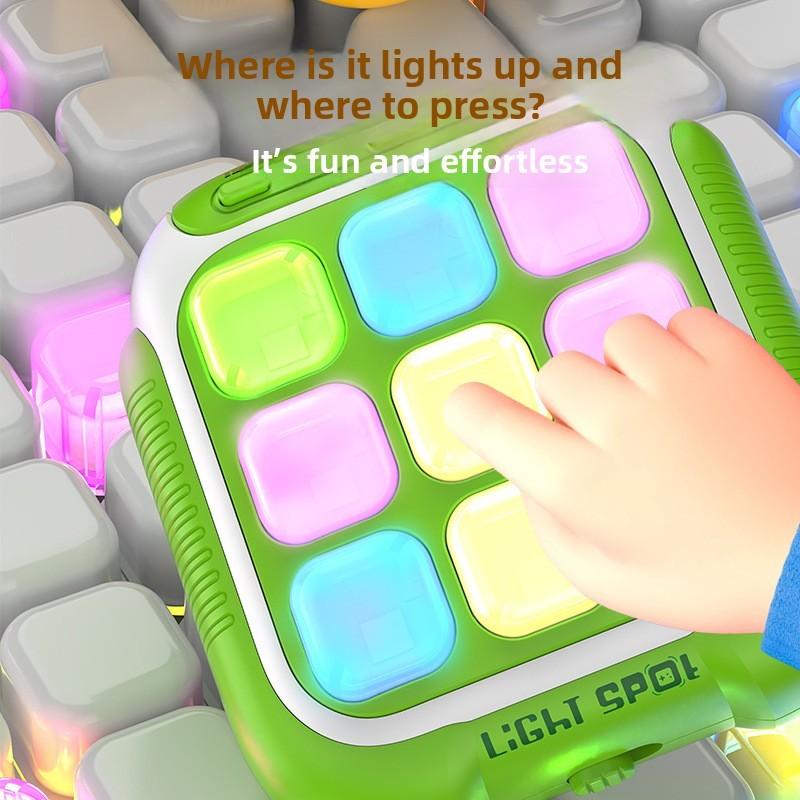 Speed Push Button Game For Kids With Sound Light Abs Material Rechargeable Toy For Boys And Girls