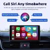 2in1 CarPlay Adapter Wired To Wireless CarPlay and Android Auto AI Box Dongle 5GHz WiFi Plug and Play Fashionable and Portable