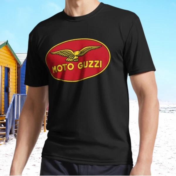 New Moto guzzi classic T-Shirt Active T-Shirt Funny Size S - 5XL 2XL
