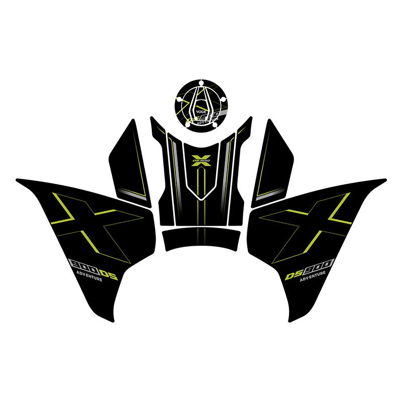 For VOGE 900DSX DS900X 2024 Motorcycle Accessories Gas Tank Decoration 3M Back Glue Decals Of Fuel Tank Protective Stickers Kits
