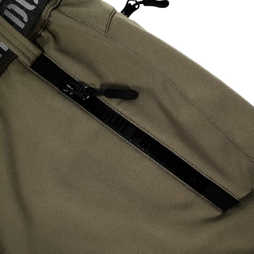 Dress Warm Tactical Pants AIRBORNE Black, Size L, Fishing, Warm, Cold-Proof, Windproof, Down Pants, Plus Sizes, Fishing Wear, Down Pants