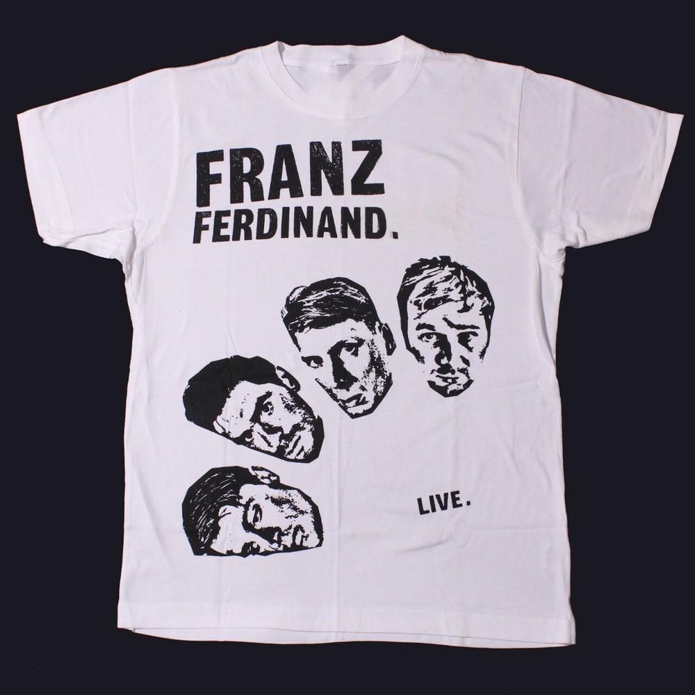 

Vintage Franz Ferdinand4 Faces T-Shirt Short sleeve S to 5XL BL121 Unisex T-Shirt XXXL