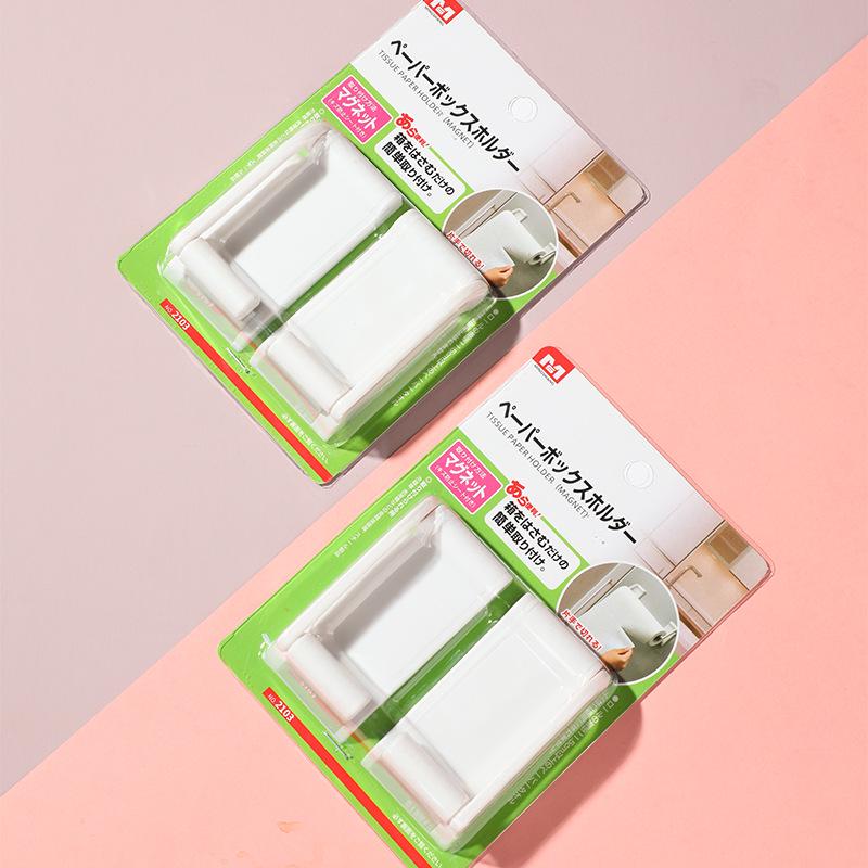 

Magnetic Wall-Mounted Paper Towel Rack & Storage Holder