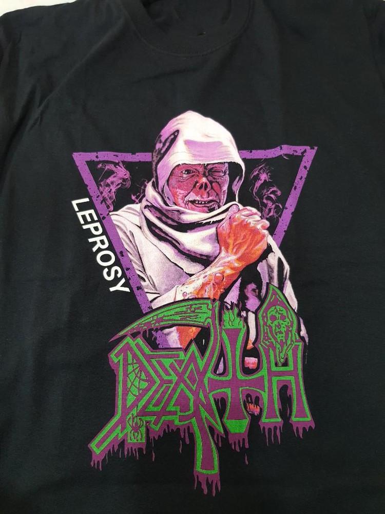 Death Band Gift For Friends Black T-Shirt Cotton All Size Unisex T-Shirt S