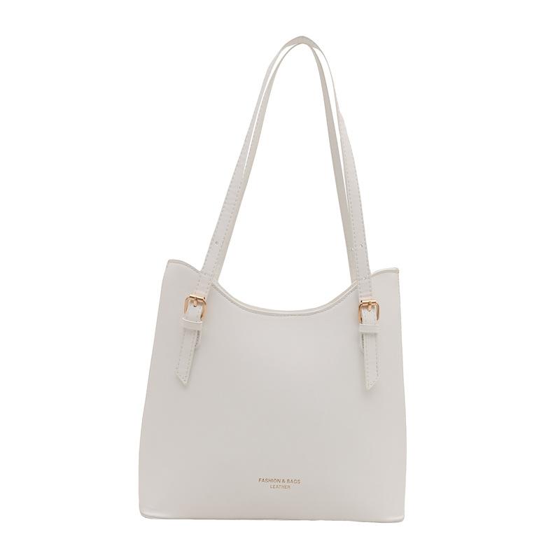 Large Capacity Tote Bag 2025 New Spring Women's Fashion Simple Portable Commuter Underarm Bag Shoulder Tote Bag