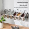 Jingbaodi Stainless Steel Wall-Mounted Spice Box Set
