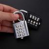 Durable Zinc Alloy Combination Password Code For Luggage Suitcase Number Locks Password Lock Smart Lock Padlock