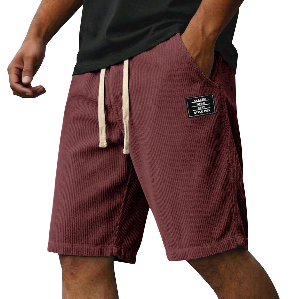 Pantaloncini Casual Estivi da Uomo Moda Uomo Pantaloncini Sportivi Testurizzati