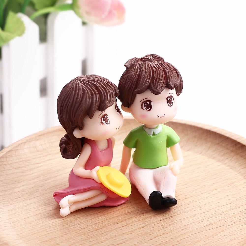 Figurenballon Ornament Kreative Cartoon Paare Actionfigur Autoornamente Autodekoration