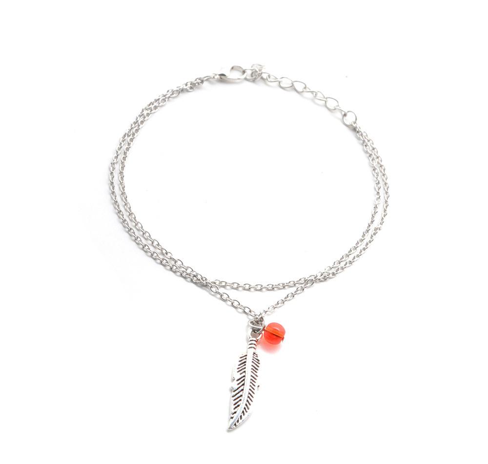 Simple Slim Adjustable Ankle Bracelets Silver Color Anklets for Women Summer Beach On the Leg Chain Cheville Foot Jewellery