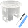 LEXOR Auto Light Sensor Cover, Transparent Cover, Clear Lens, Auto Dimming, Sensor Compatible with Nissan