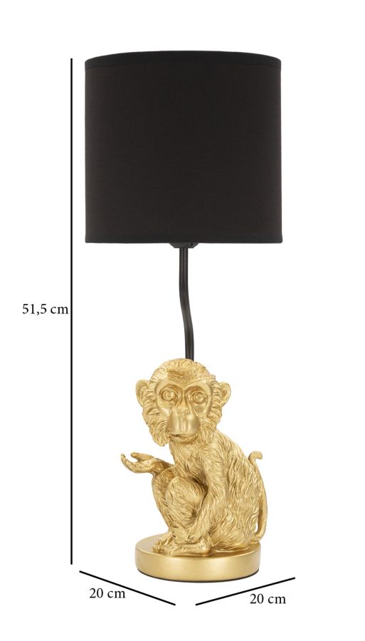 Table Lamp Sit Monkey Cm Ø 20X51,5